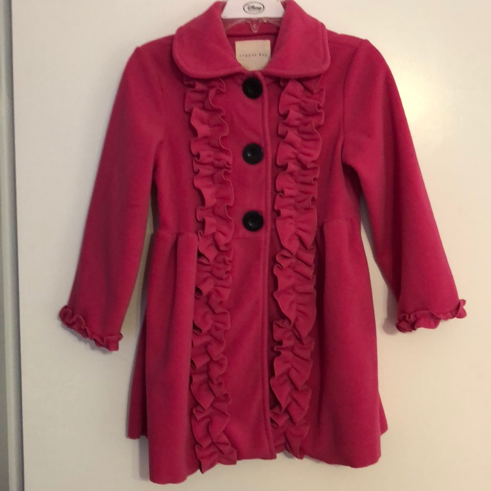 Super warm fleece swing coat 6x